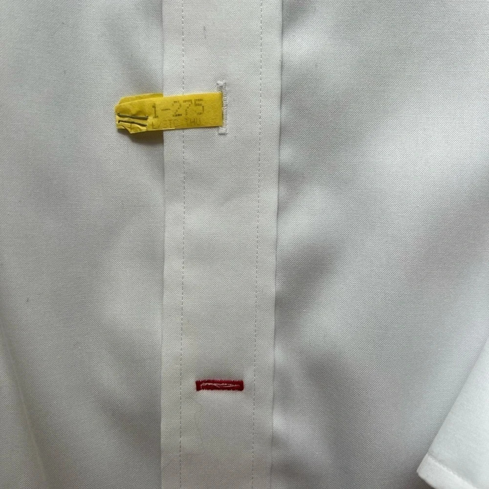 Berkeley Jensen wrinkle free mens dress shirt. White, size: XL. 17-17 1/2 36/37 - Picture 3 of 9